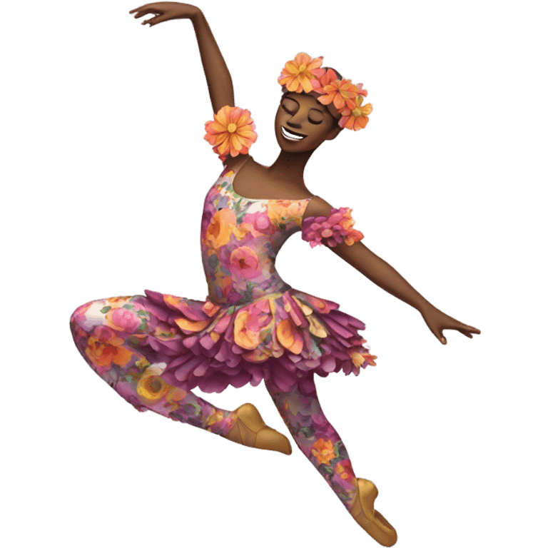 flower dancer  emoji