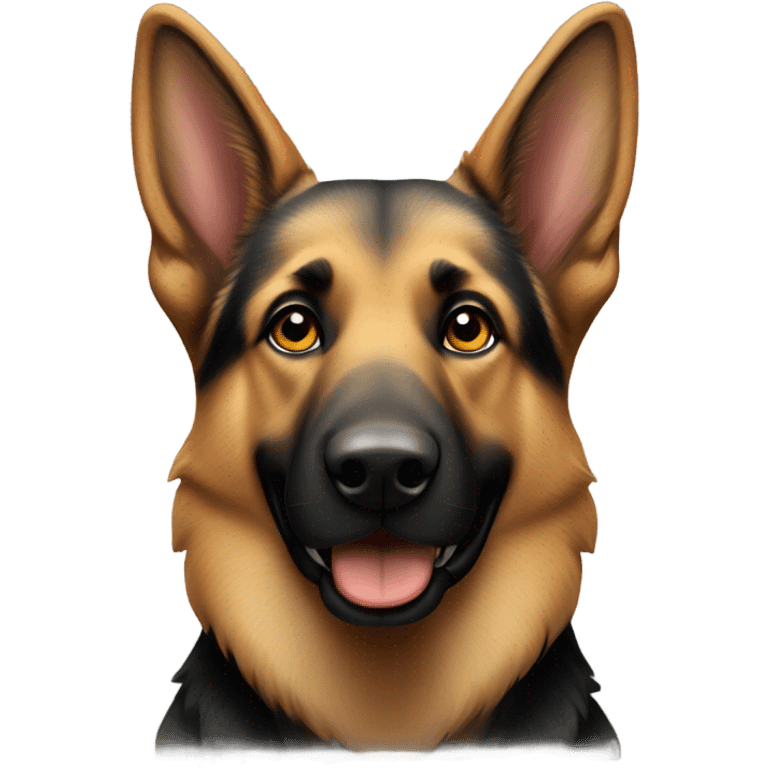 German Shepard  emoji