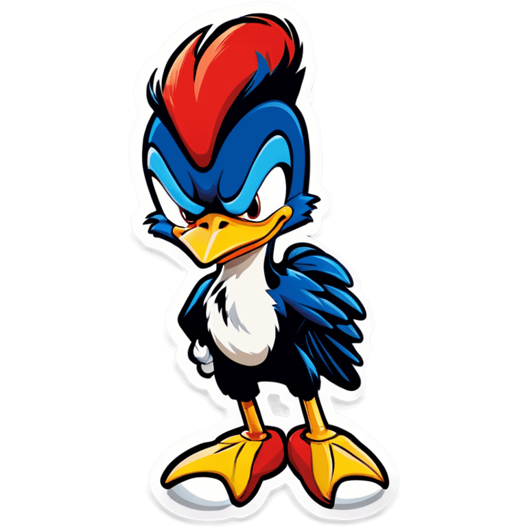 Woody woodpecker emoji