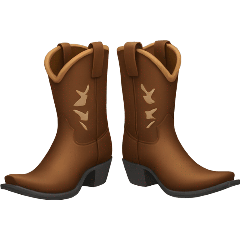 Brown Cowboy Boots emoji