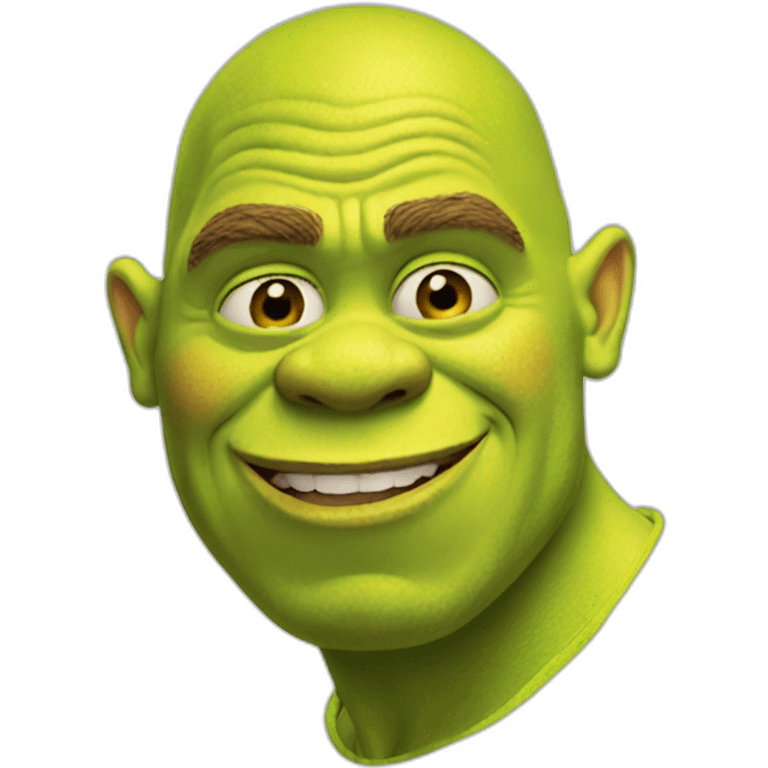 Shrek weird emoji