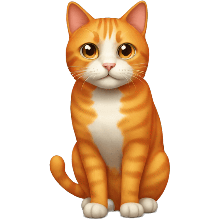 orange cat  emoji