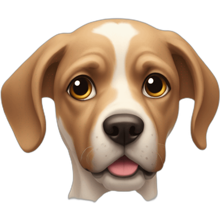 chien coeur emoji