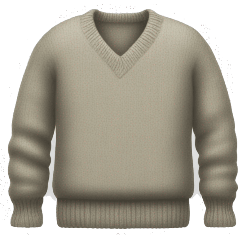 Cashmere sweater emoji