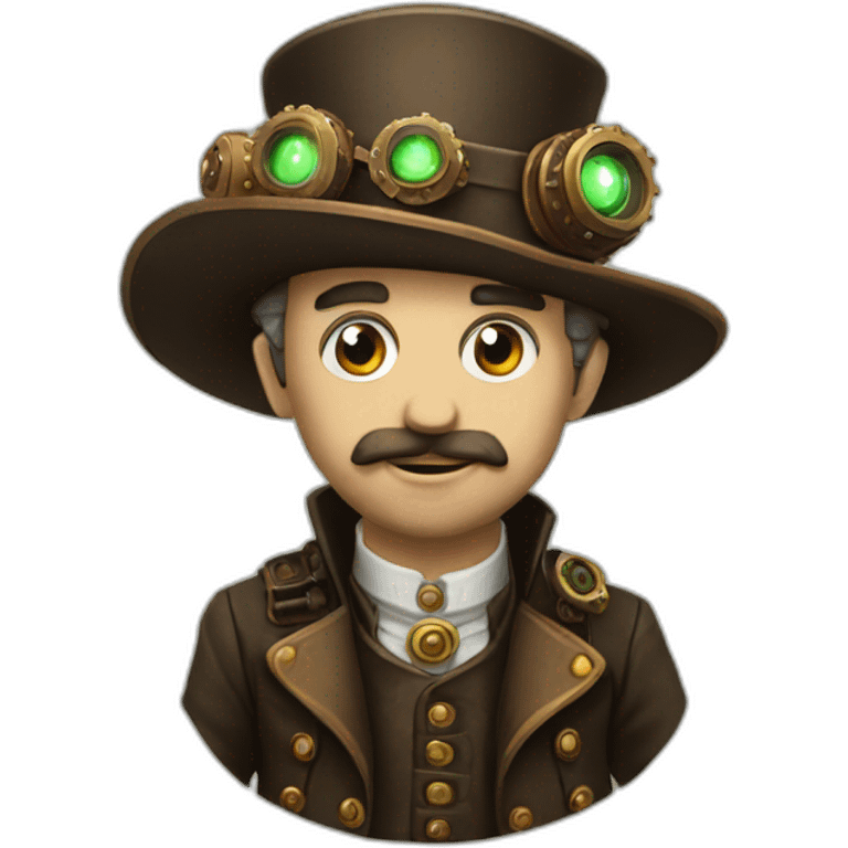 steampunk zepellin emoji