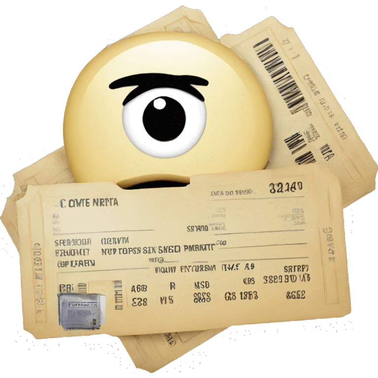 police ticket emoji