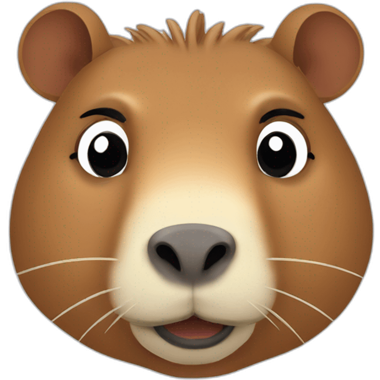 Capybara emoji