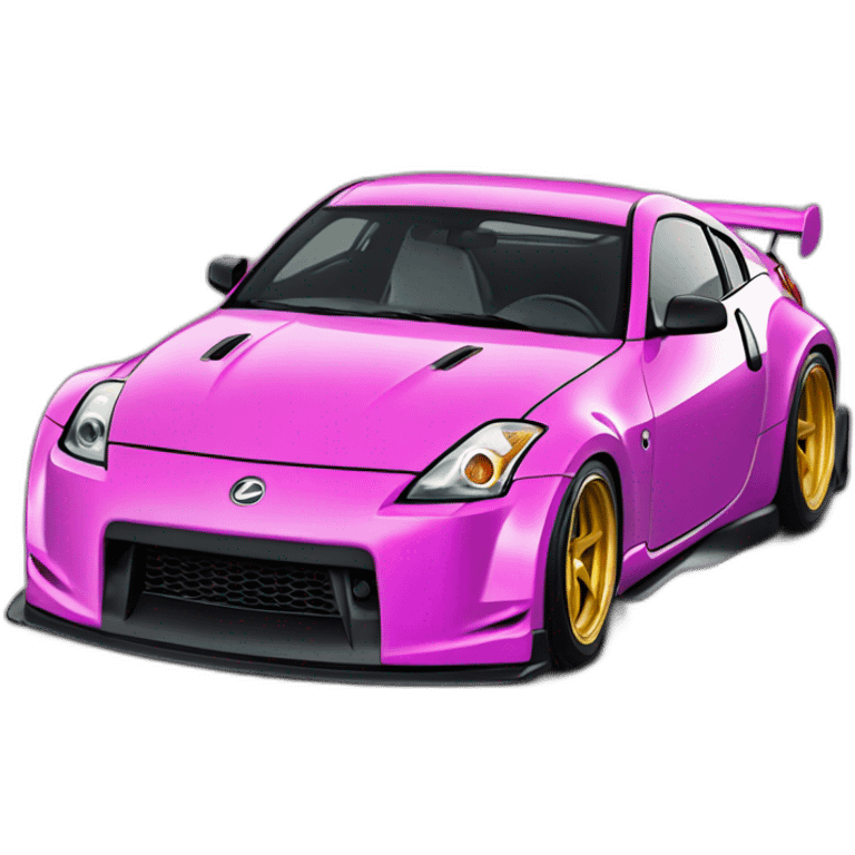 350z drift tuning pink emoji