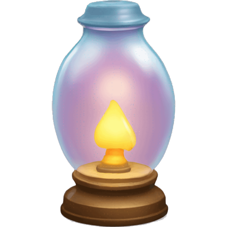  A cute fairy lamp emoji