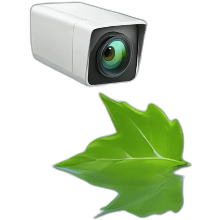 security-ptz-camera-and-leaf-floating-on-water-block emoji