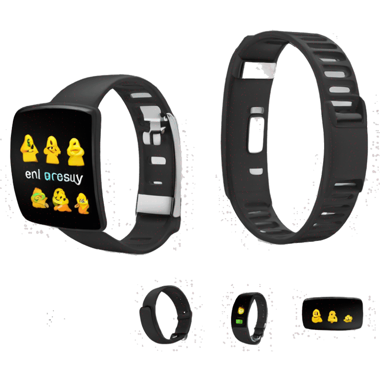 Smart bracelet emoji