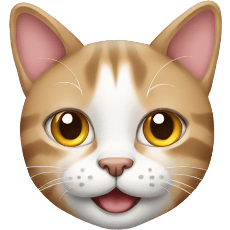 Cat wearing braces emoji