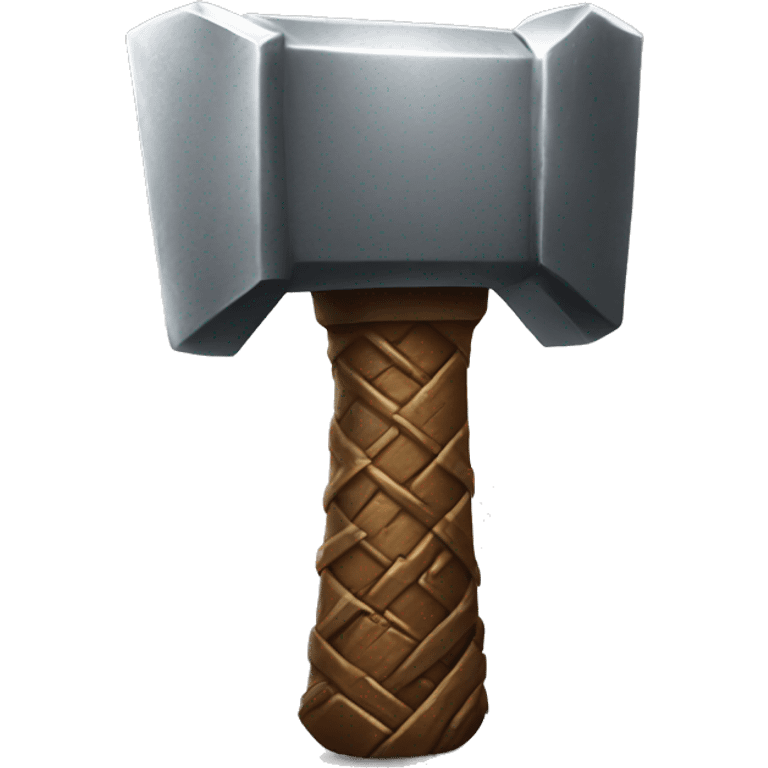 Thor hammer emoji