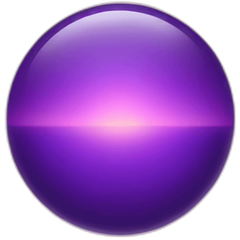 purple sun emoji