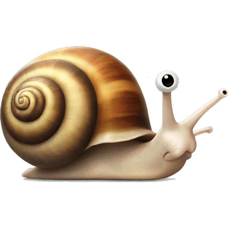 snail with eyelashes  emoji