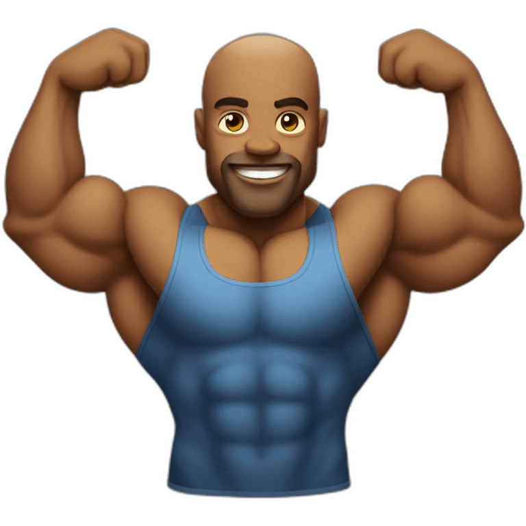 Bodybuilder emoji