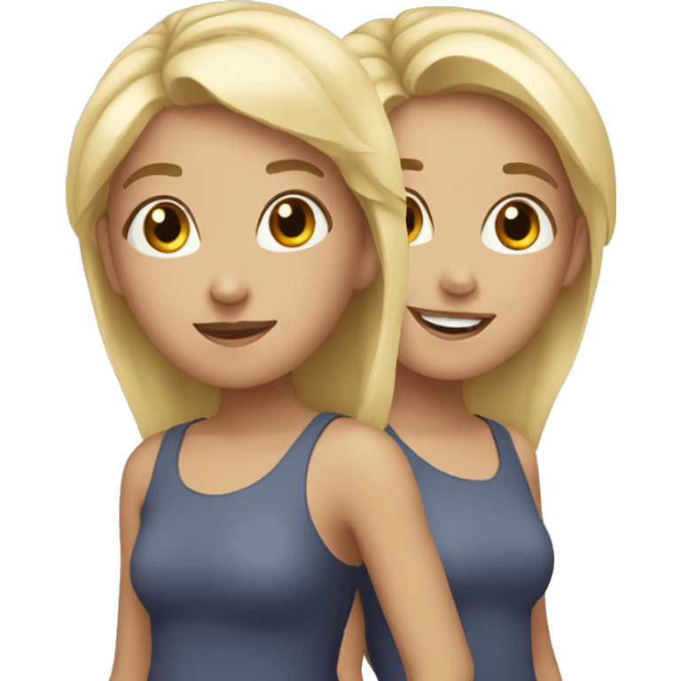 three girls  emoji