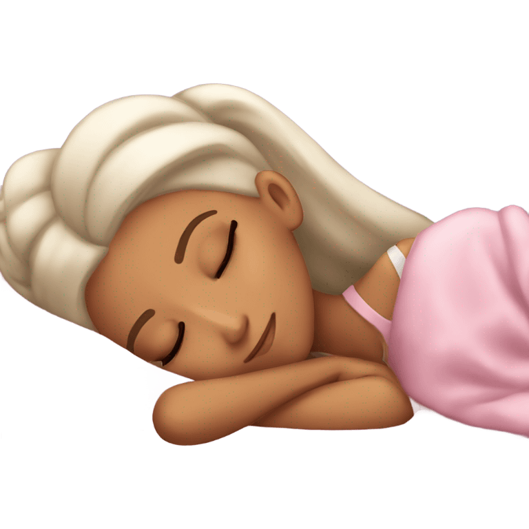 Ariana Grande sleeping emoji