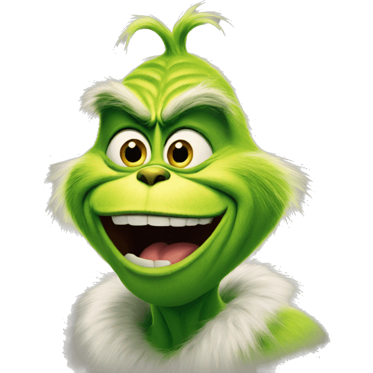 The grinch emoji