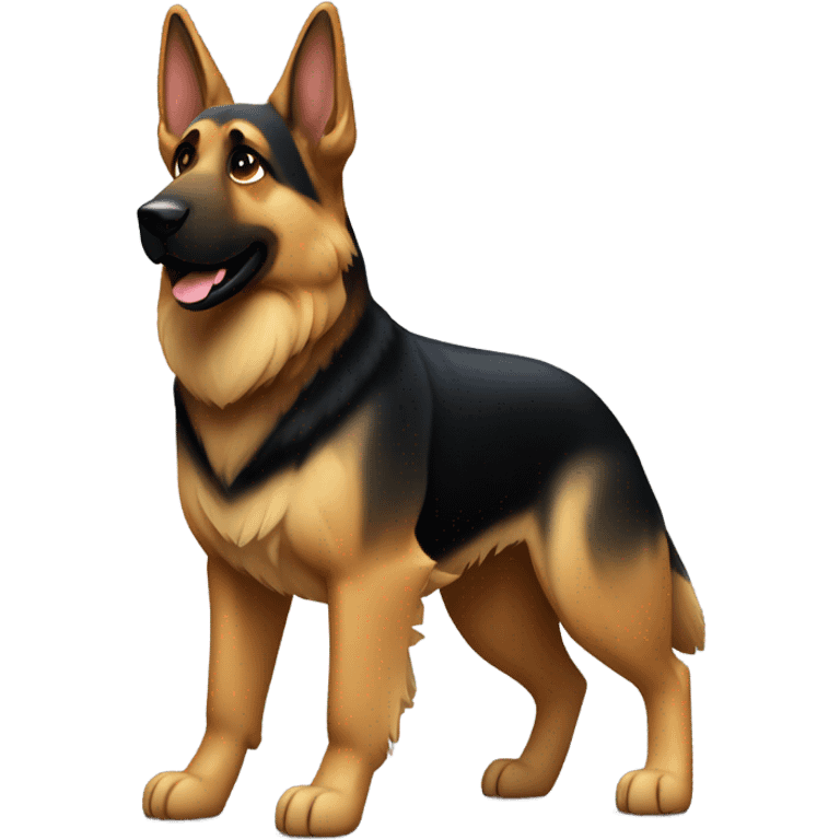 German shepherd  emoji