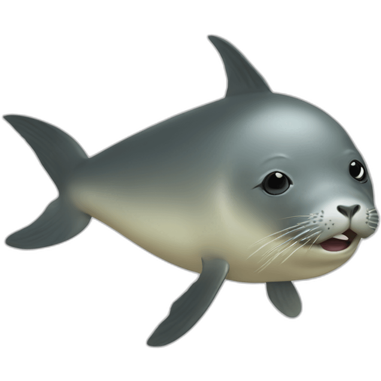 seal-eating-fish emoji