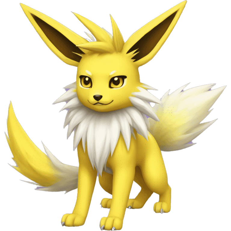 Jolteon-Renamon full body emoji