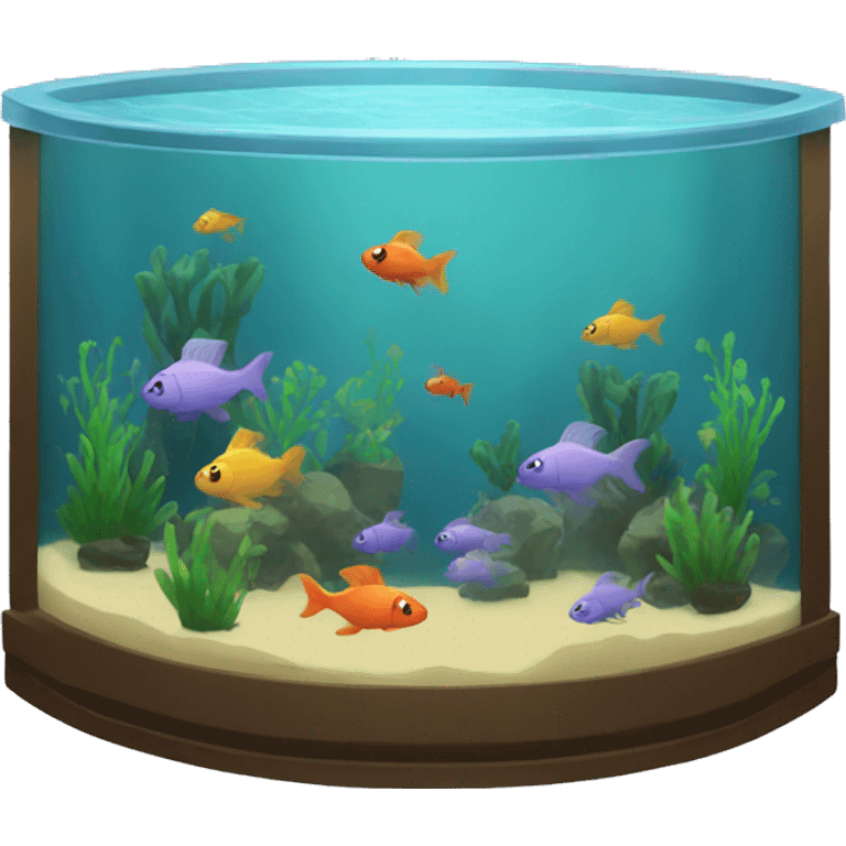 Fish tank emoji