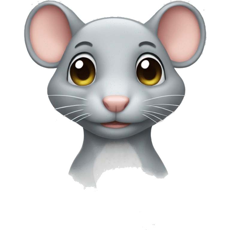 Glass in rat form emoji