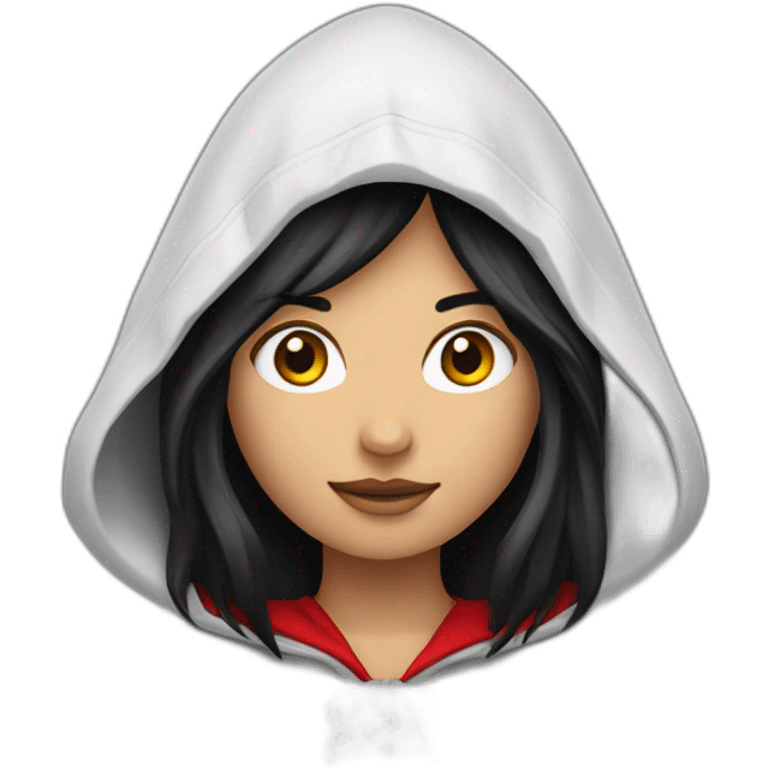 red-ridding-hood-with-long-black-strait-hair-with-white-break emoji