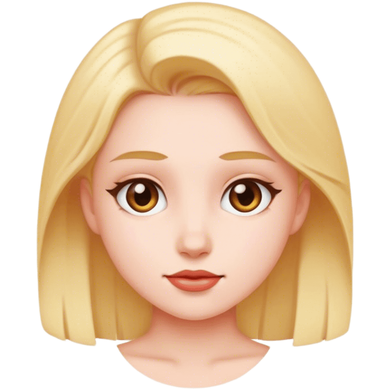 portrait of a girl emoji