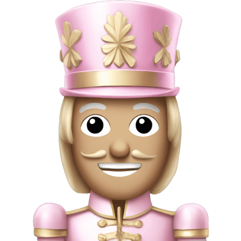 Light pink nutcracker  emoji