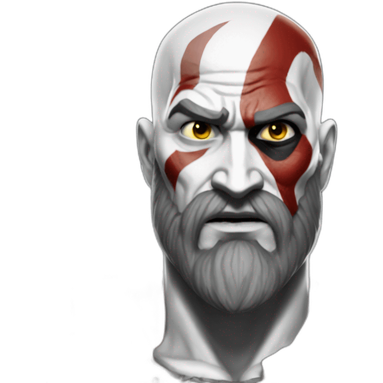 kratos from god of war ragnarok emoji