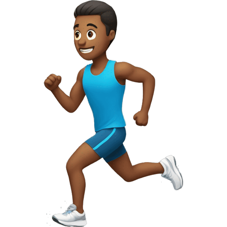 Running exercise emoji