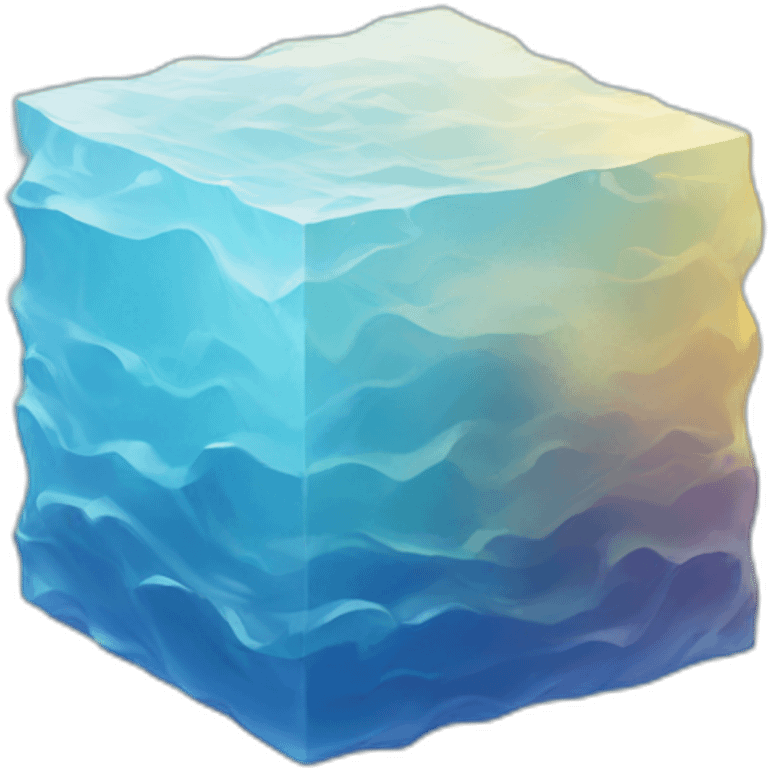 Water cube emoji