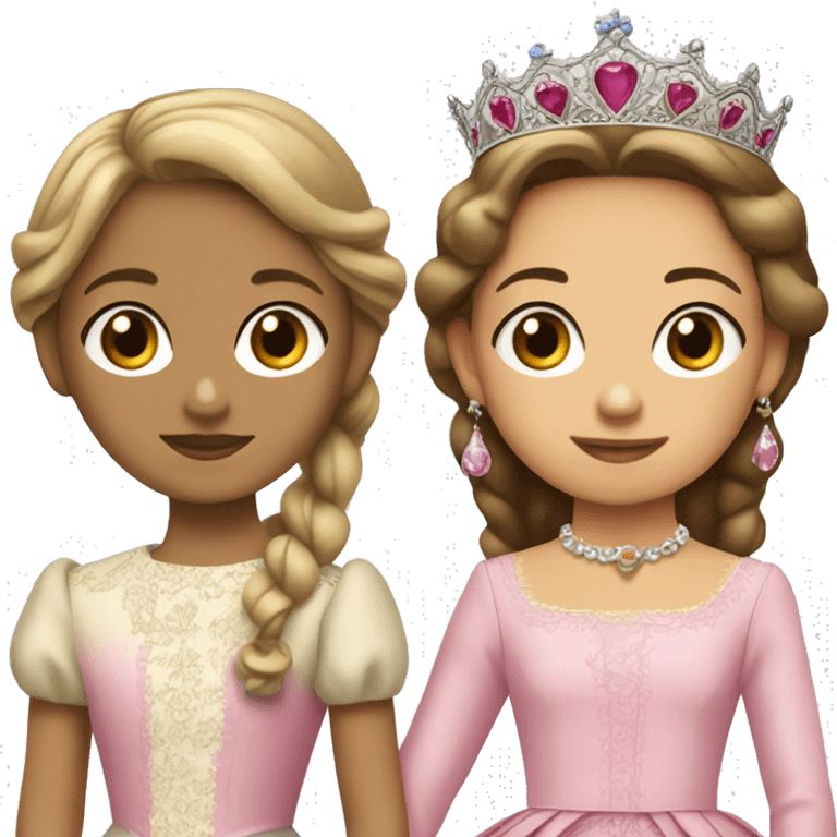 Infanta Sofia and Princessa Leonor  emoji