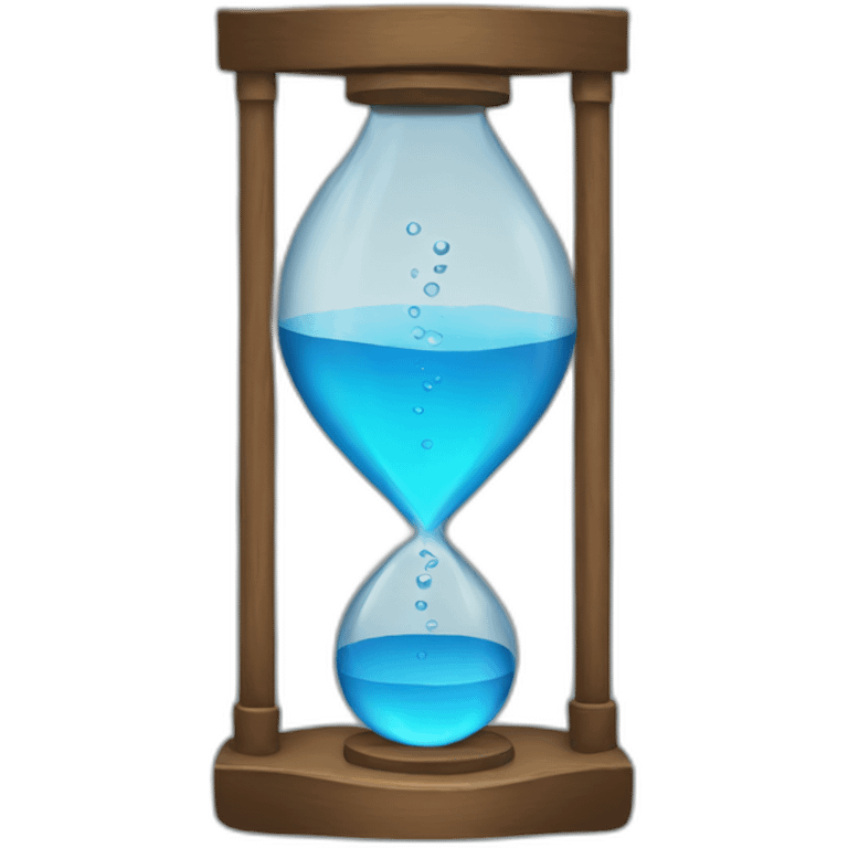 water clock emoji