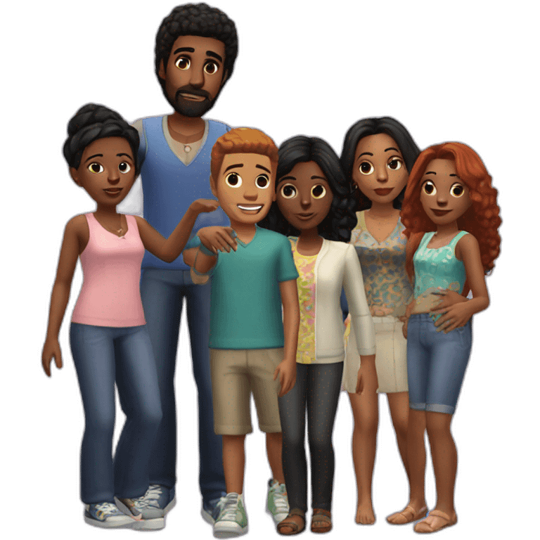 Sims family emoji