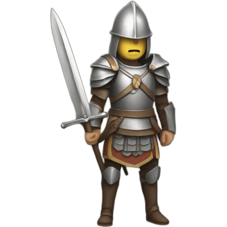 Claymore warrior emoji