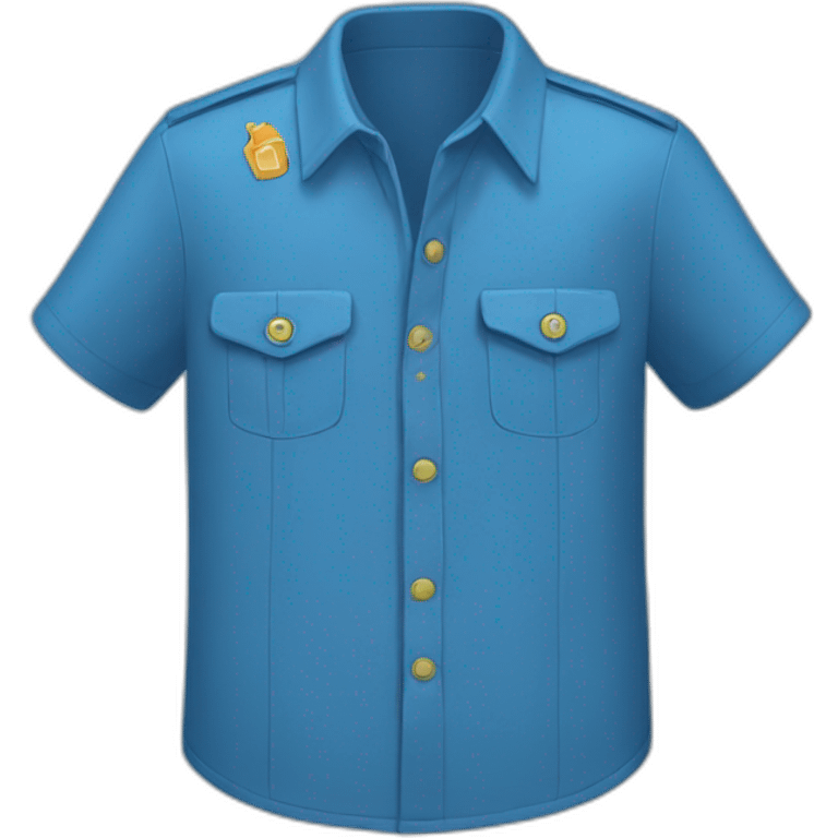 blue scout shirt emoji