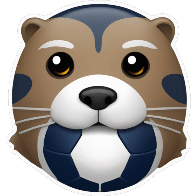 loutre avec un maillot du psg emoji