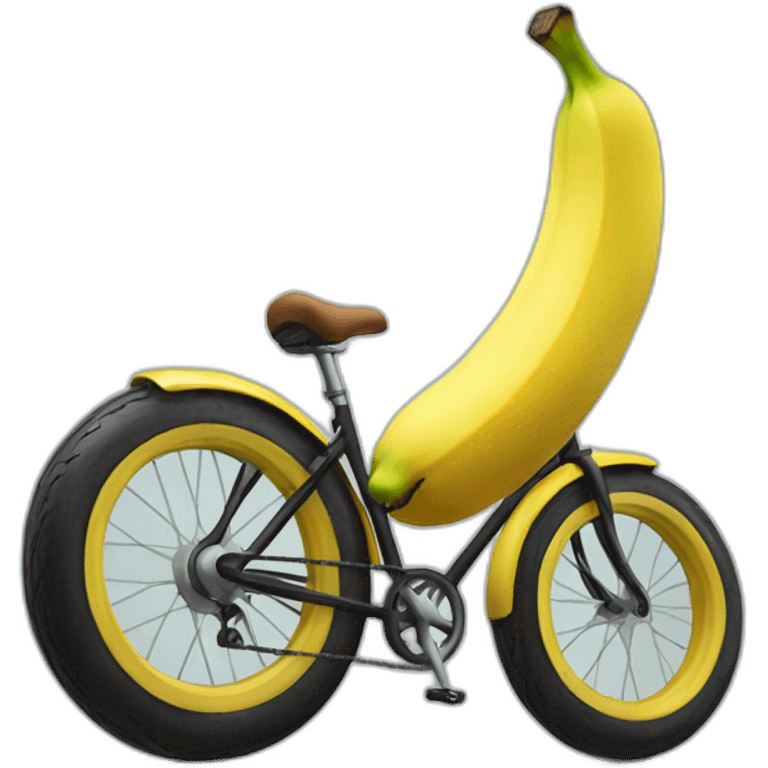 Banana bike emoji