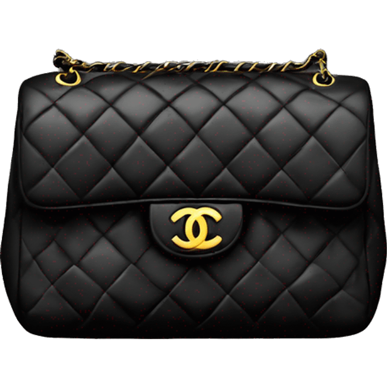 Chanel mini bag emoji