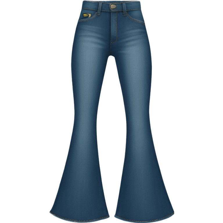 Bell bottom jeans emoji