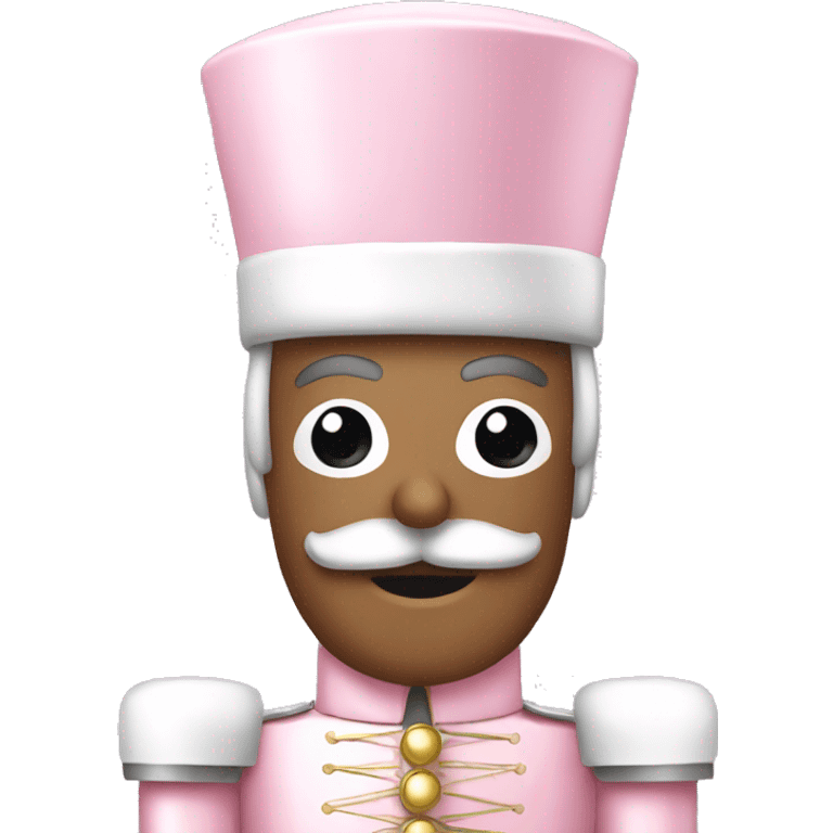 Light pink nutcracker emoji