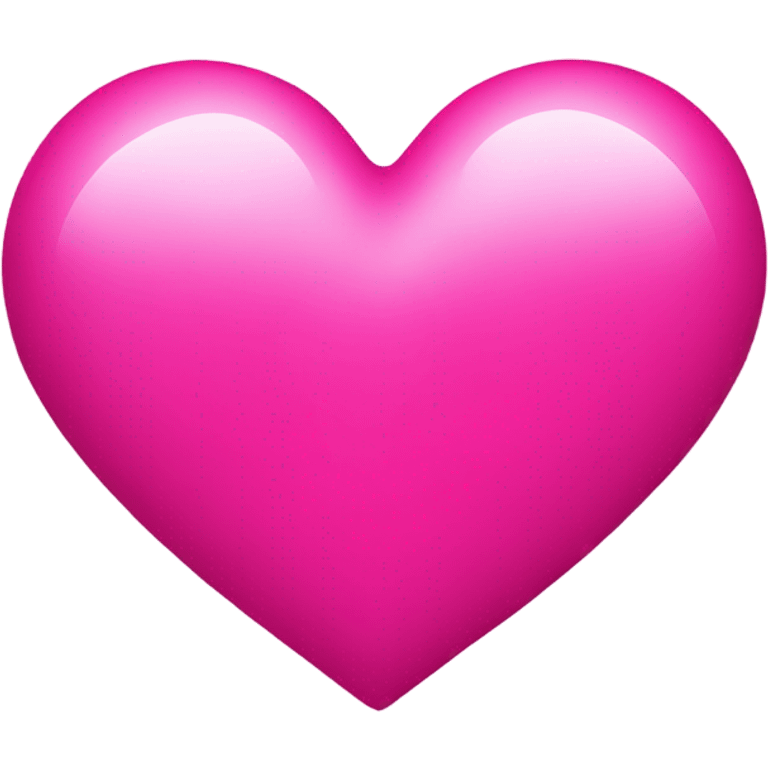 Pink heart emoji