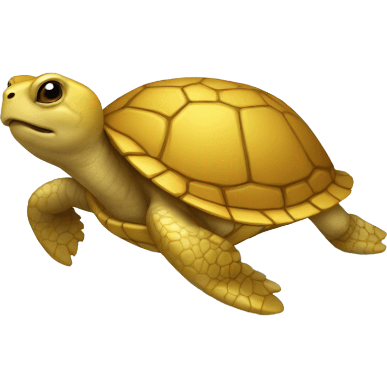 golden turtle emoji