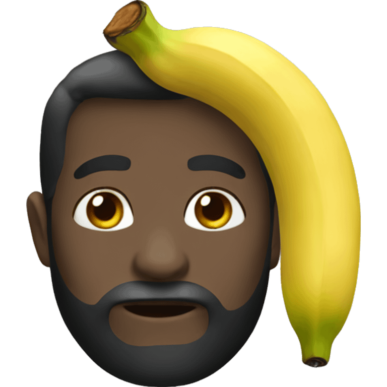 Banana nera emoji