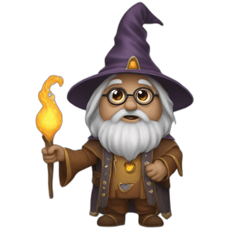 Grug developer as a wizard emoji