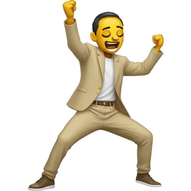 emoji haciendo dab emoji