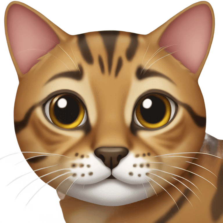 Bengal cat emoji